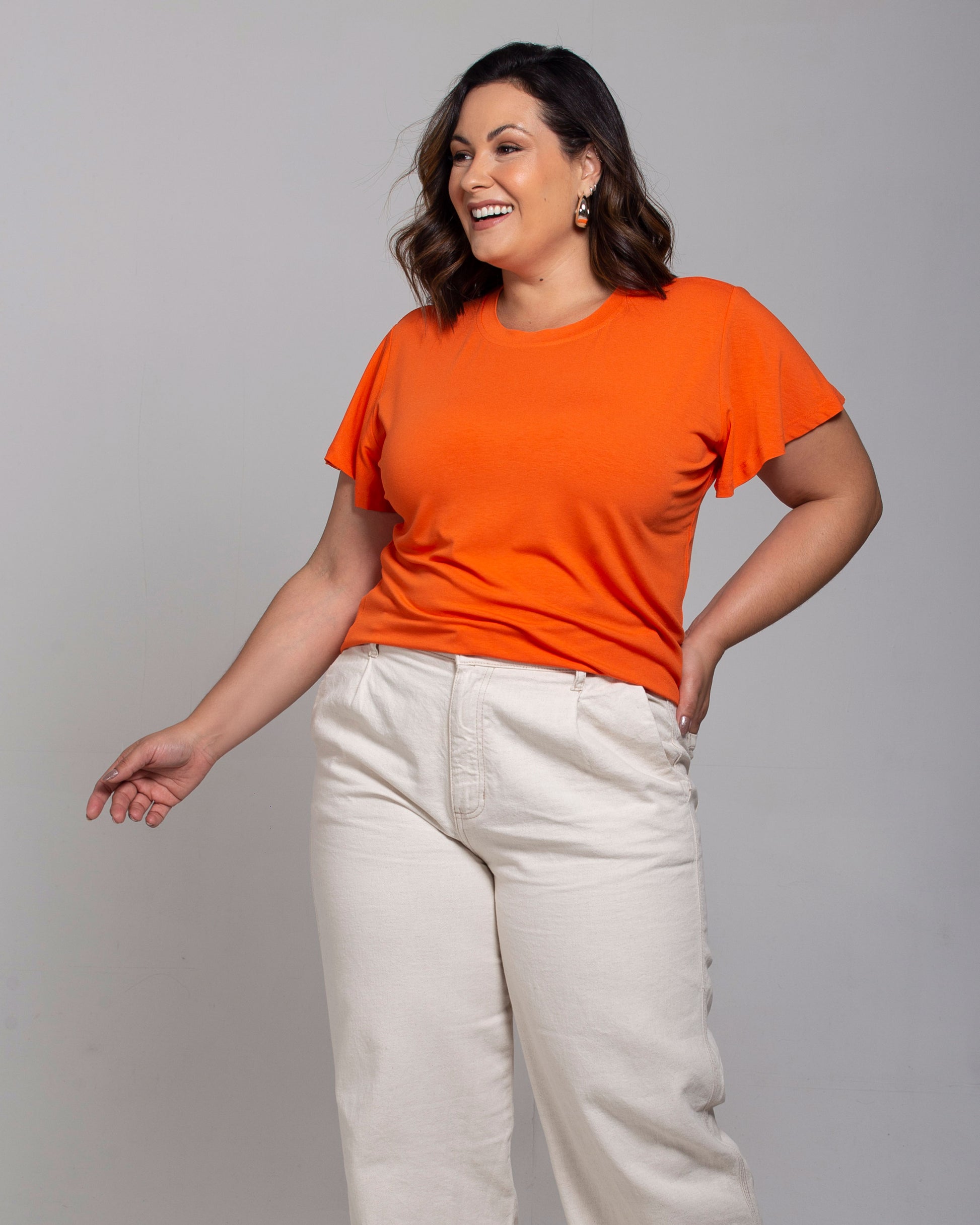 Blusa Essencial Manga Sino