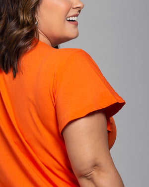 Blusa Essencial Manga Sino - Divina Garota