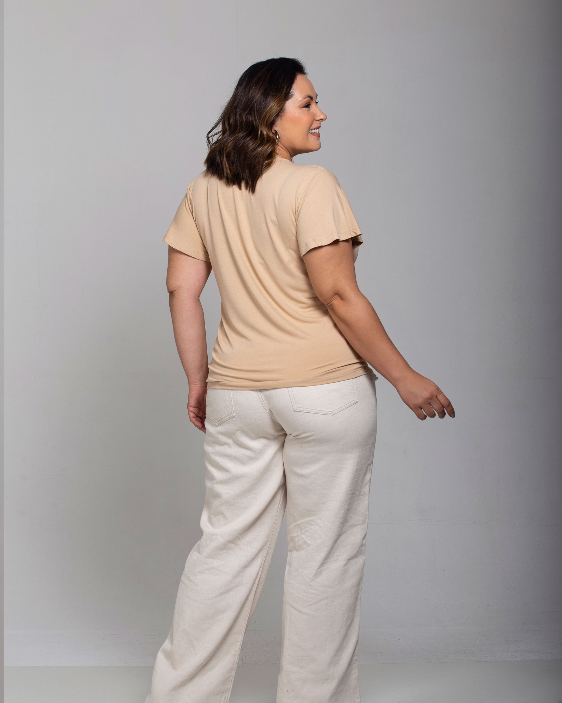 Blusa Essencial Manga Sino