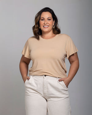 Blusa Essencial Manga Sino - Divina Garota