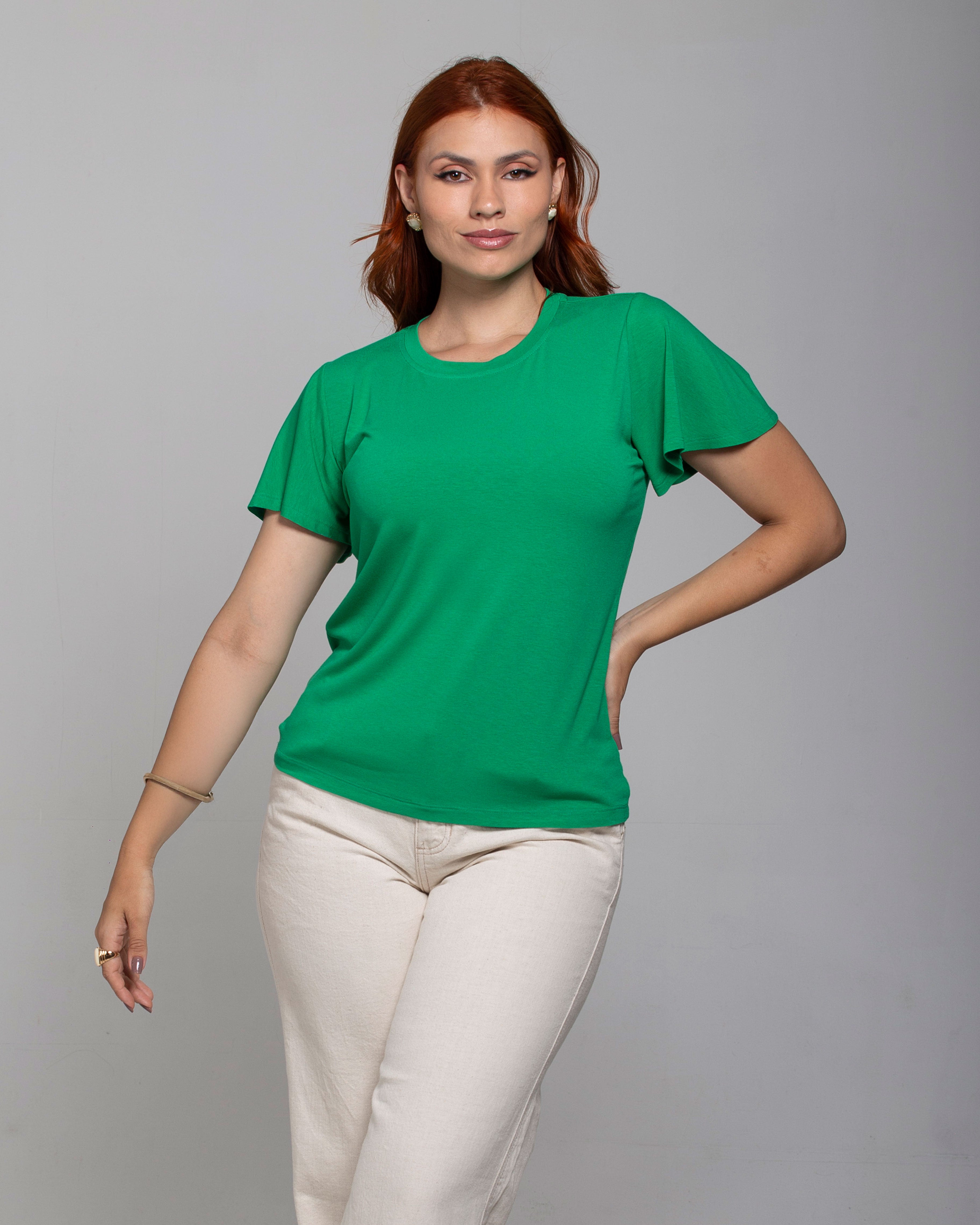 Blusa Essencial Manga Sino - Divina Garota