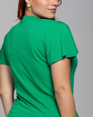 Blusa Essencial Manga Sino - Divina Garota