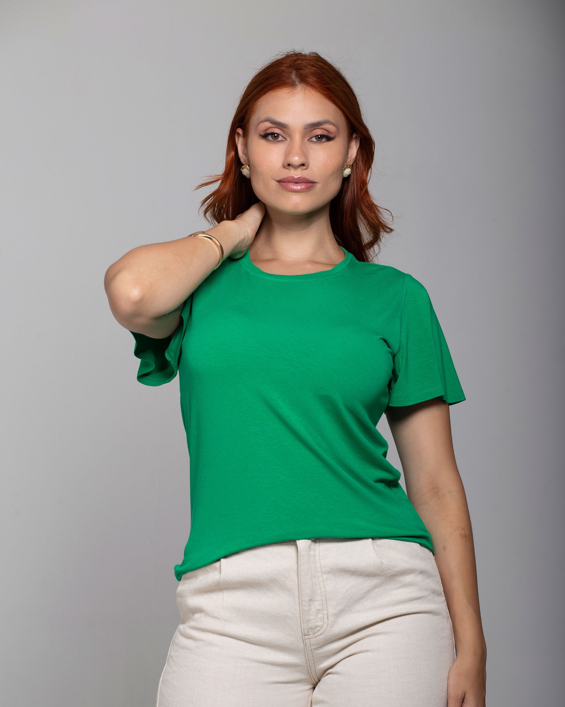 Blusa Essencial Manga Sino
