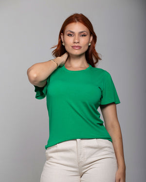 Blusa Essencial Manga Sino - Divina Garota