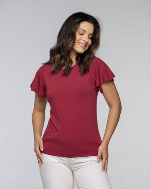 Blusa Essencial Manga Sino - Divina Garota