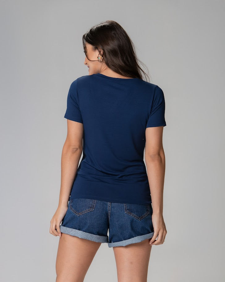 T-Shirt Margarida Strass
