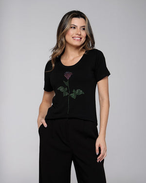T-shirt Bela Rosa - Divina Garota