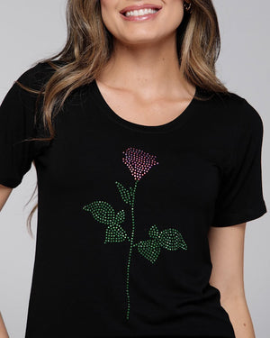 T-shirt Bela Rosa - Divina Garota