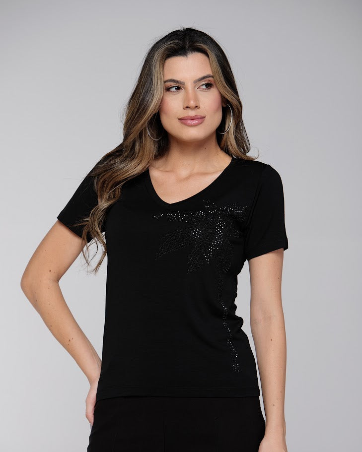 T-Shirt Coqueiro Strass