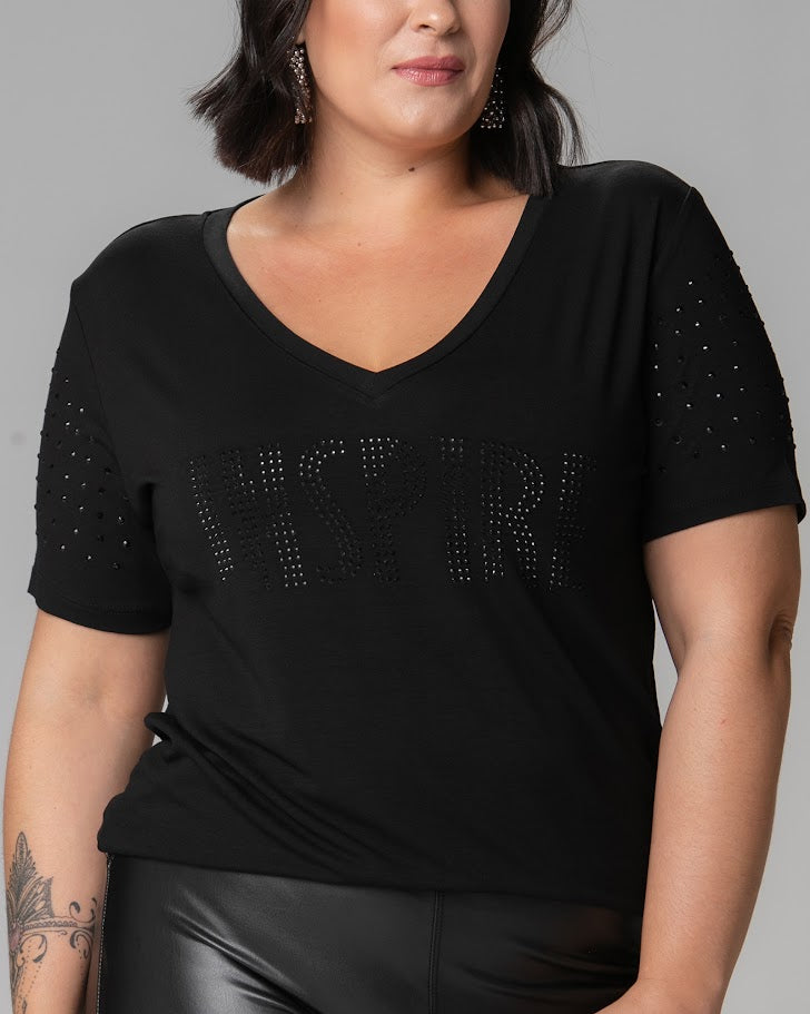 T-Shirt Inspire Strass