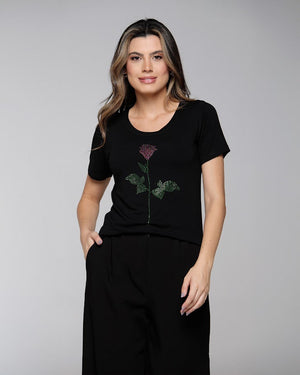 T-shirt Bela Rosa - Divina Garota