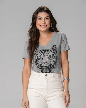 T-shirt Tigre - Divina Garota