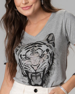 T-shirt Tigre - Divina Garota