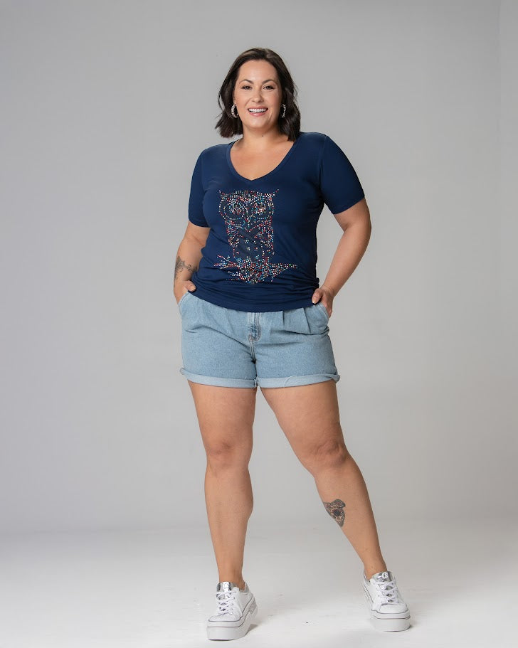 T-Shirt Coruja - Divina Garota