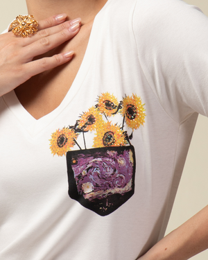 T-shirt Noite Estrelada - Divina Garota