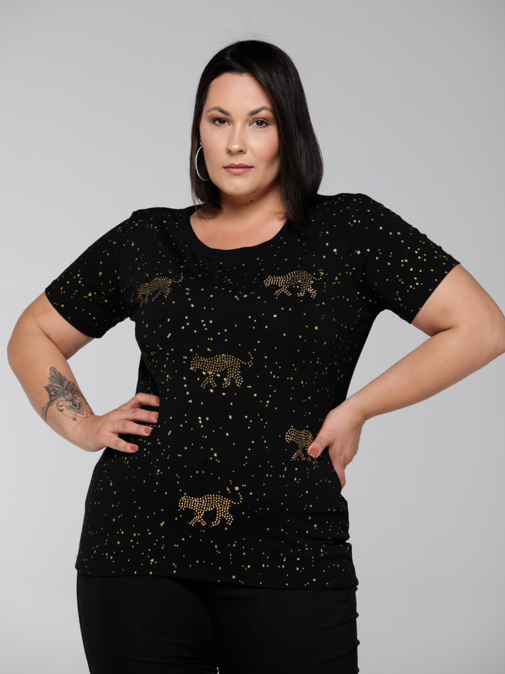 T-shirt Tigres Poá