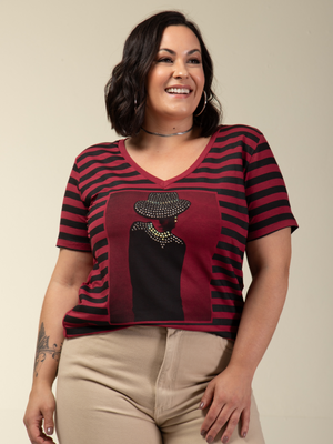 T-shirt Listra Femme - Divina Garota