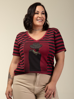 T-shirt Listra Femme - Divina Garota