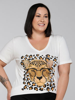 T-shirt Poder Felino - Divina Garota