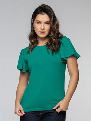 Blusa Essencial Manga Jabô - Divina Garota