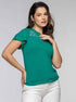 Blusa Bordada Flor de Lis