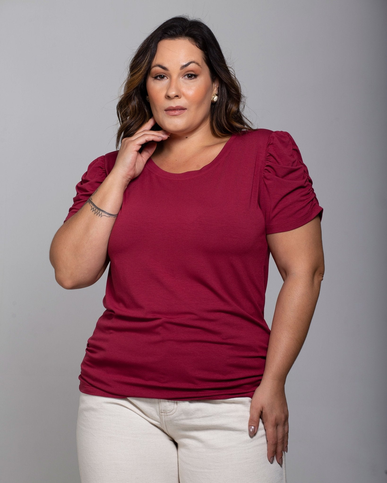 Blusa Essencial Bufante - Divina Garota