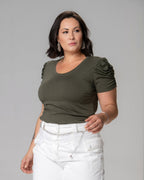 Blusa Essencial Bufante - Divina Garota