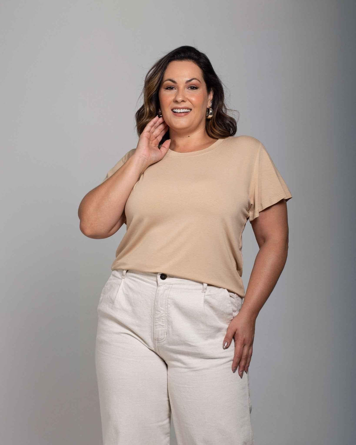 Blusa Essencial Manga Sino