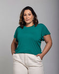 Blusa Essencial Manga Sino - Divina Garota
