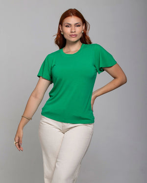 Blusa Essencial Manga Sino - Divina Garota