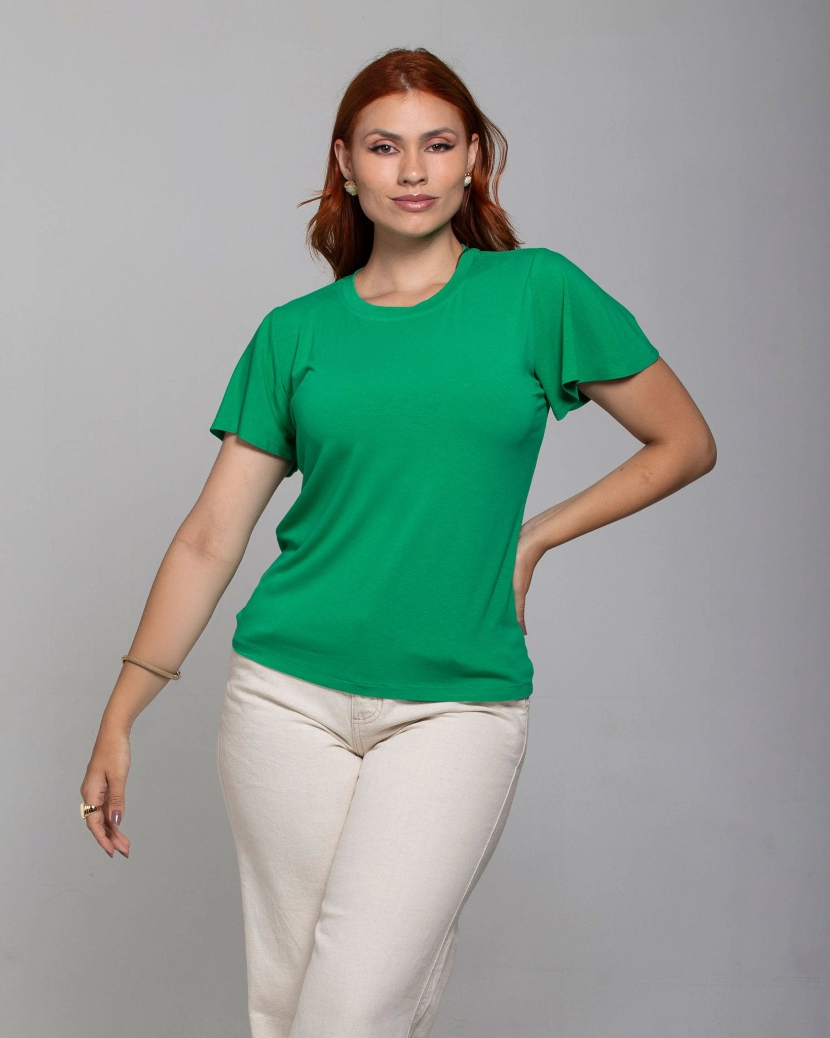 Blusa Essencial Manga Sino - Divina Garota