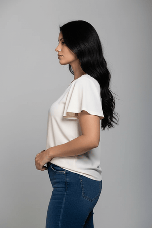 Blusa Essencial Manga Sino - Divina Garota