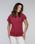 Blusa Essencial Manga Sino - Divina Garota