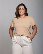 Blusa Essencial Manga Sino - Divina Garota