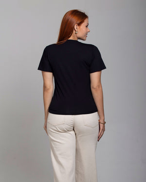 Blusa Essencial Manga Sino - Divina Garota