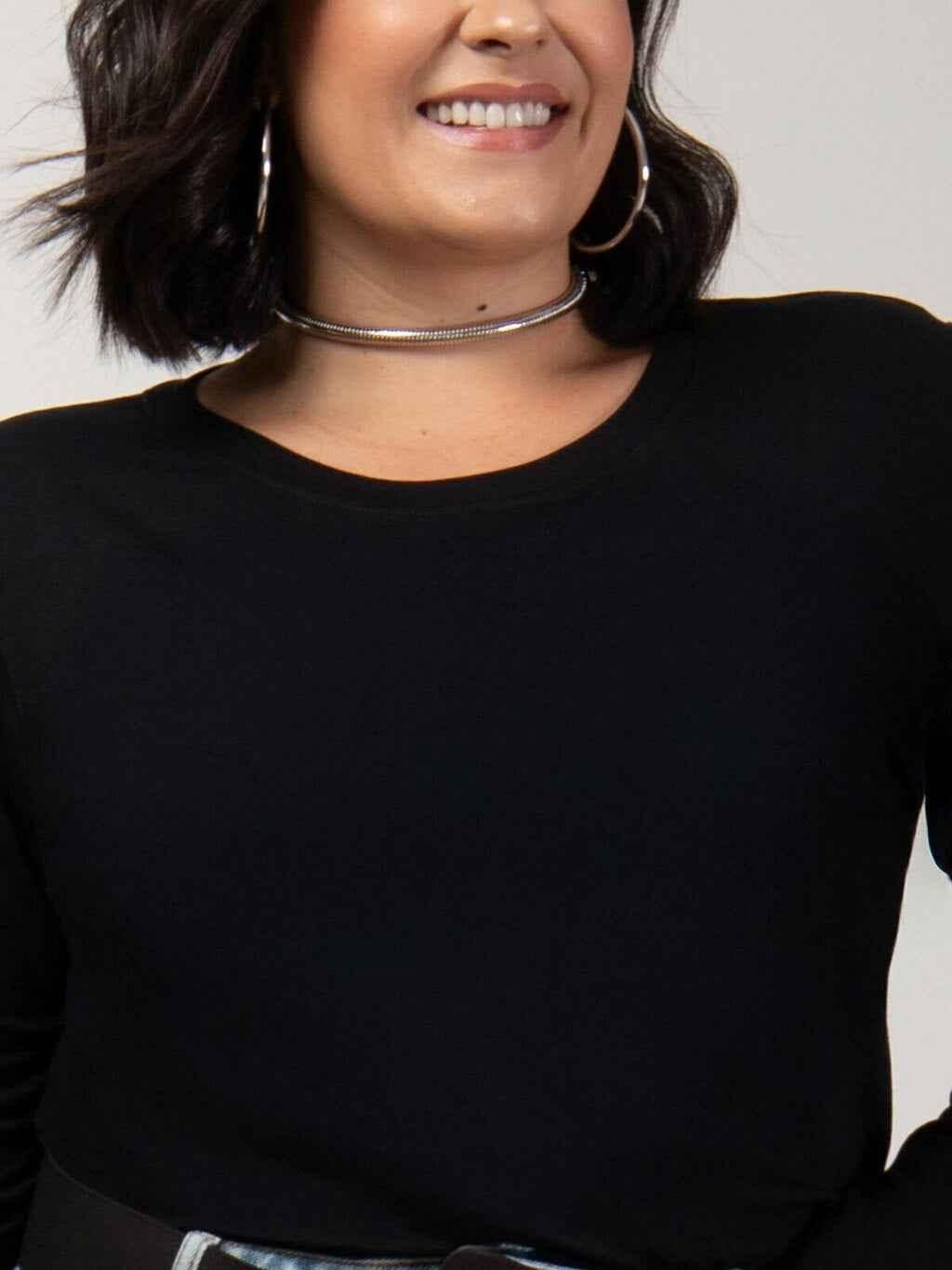 Blusa Manga Longa Essencial