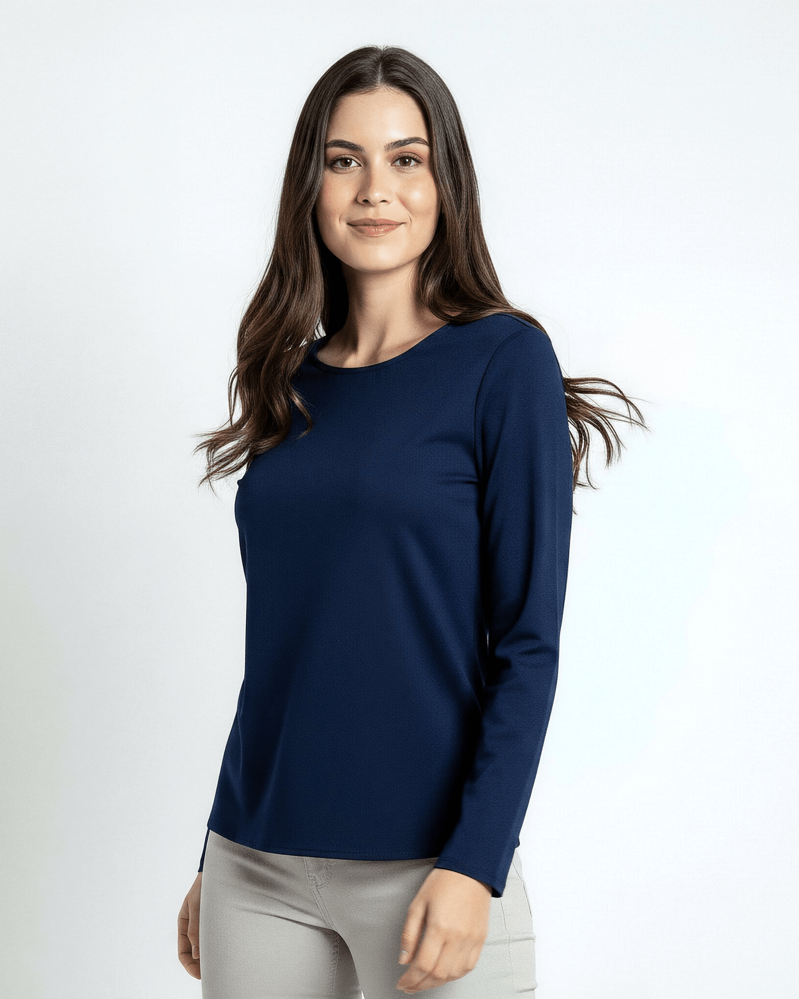 Blusa Manga Longa Essencial - Divina Garota