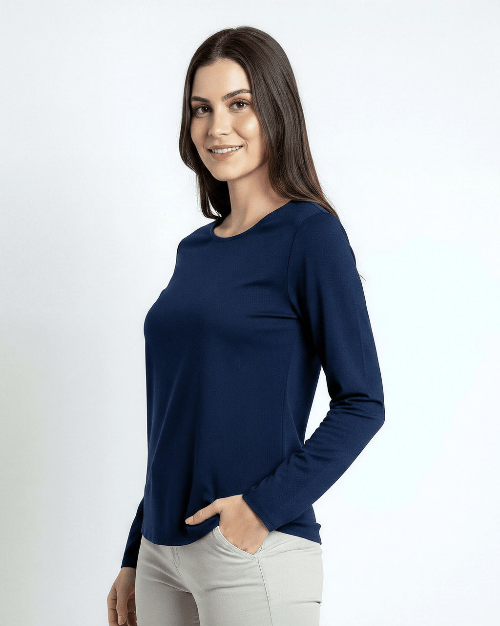 Blusa Manga Longa Essencial - Divina Garota