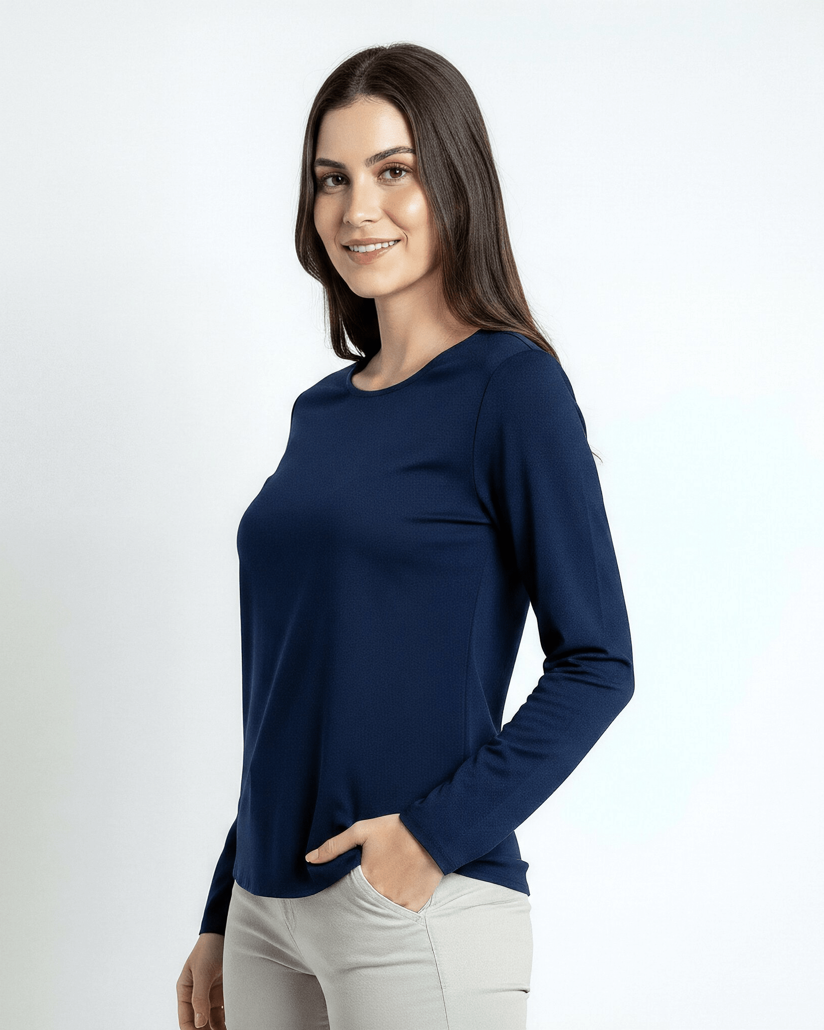Blusa Manga Longa Essencial - Divina Garota