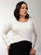 Blusa Manga Longa Essencial - Divina Garota