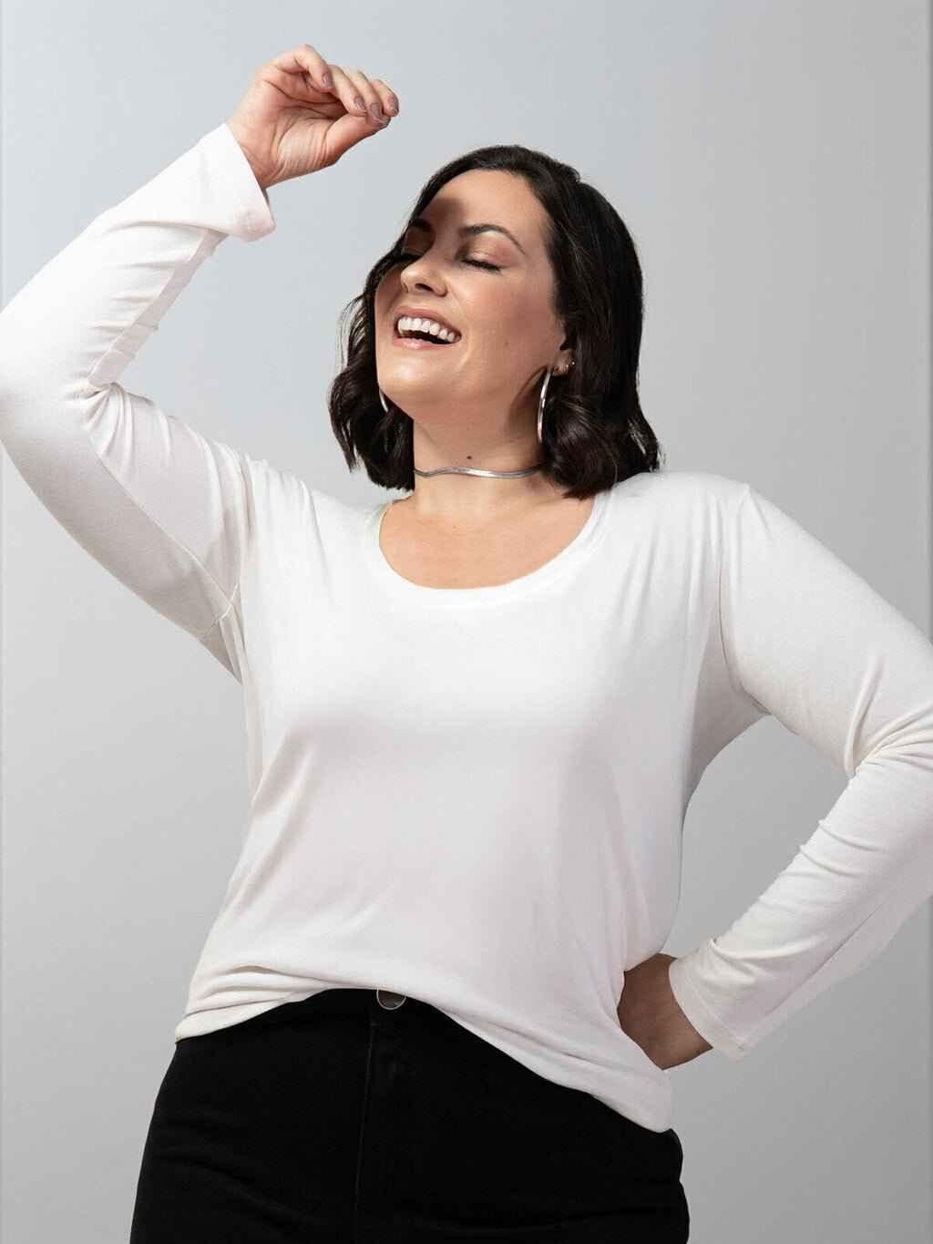 Blusa Manga Longa Essencial