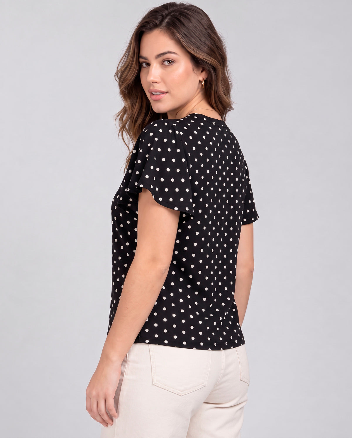 Blusa Sino Poá Preto