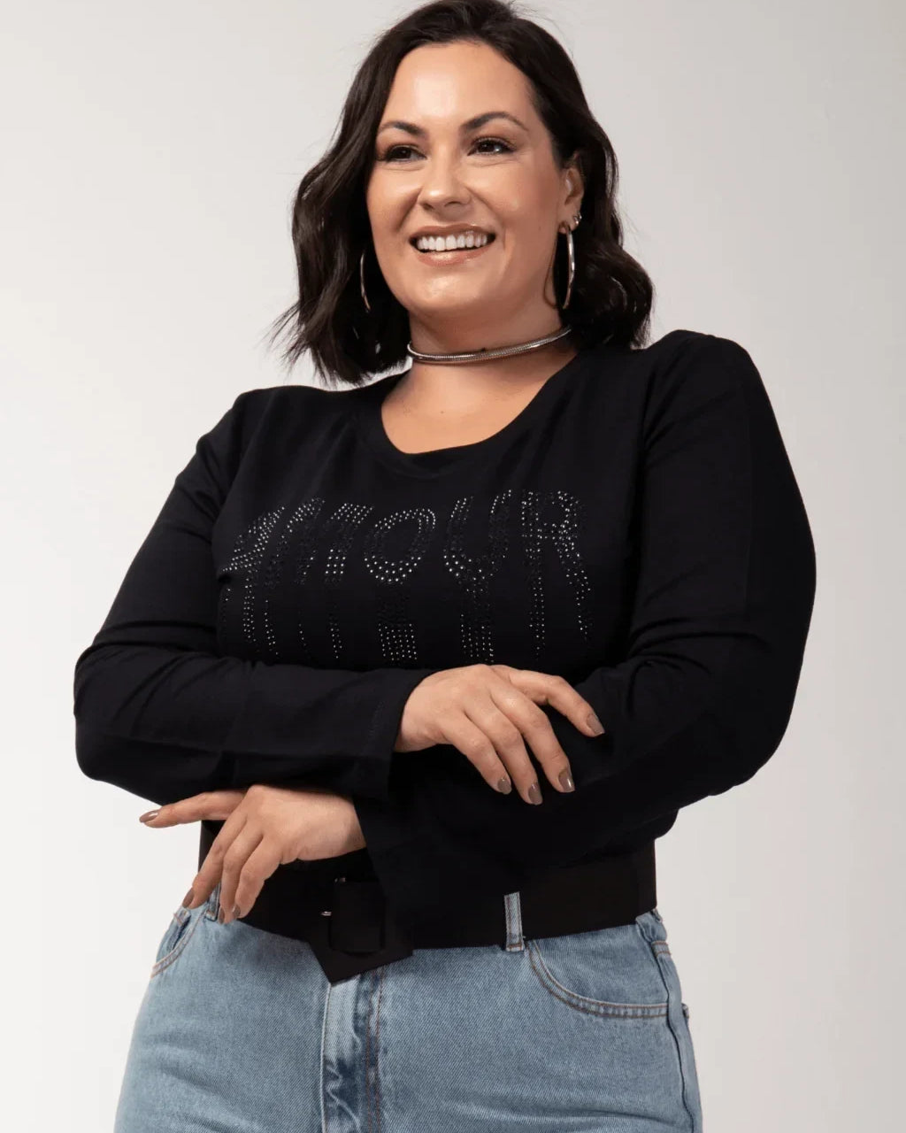 Blusa Moletinho Amour - Divina Garota