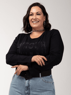 Blusa Moletinho Amour - Divina Garota