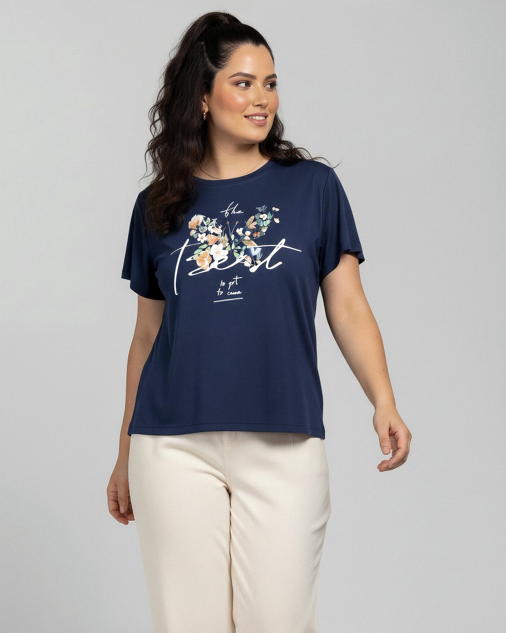 Blusa Sino Best Floral - Divina Garota