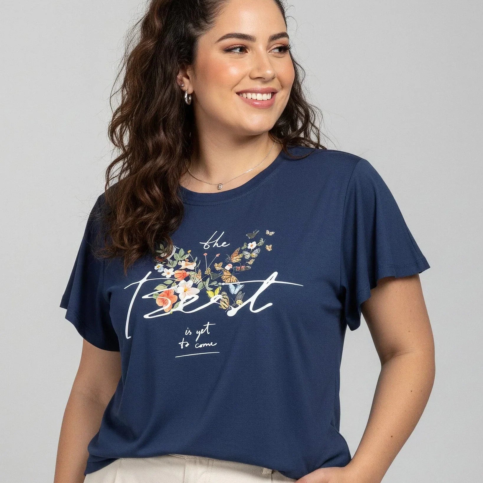 Blusa Sino Best Floral - Divina Garota