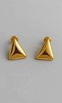 Brinco Triangular Dourado