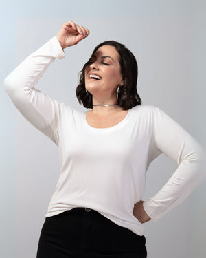 Kit 3 Peças Essenciais Manga Longa - Divina Garota