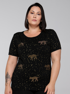 T-shirt Tigres Poá - Divina Garota