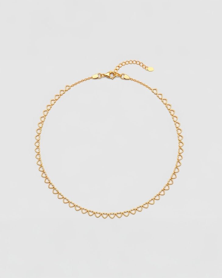 Colar Choker Corações - Divina Garota